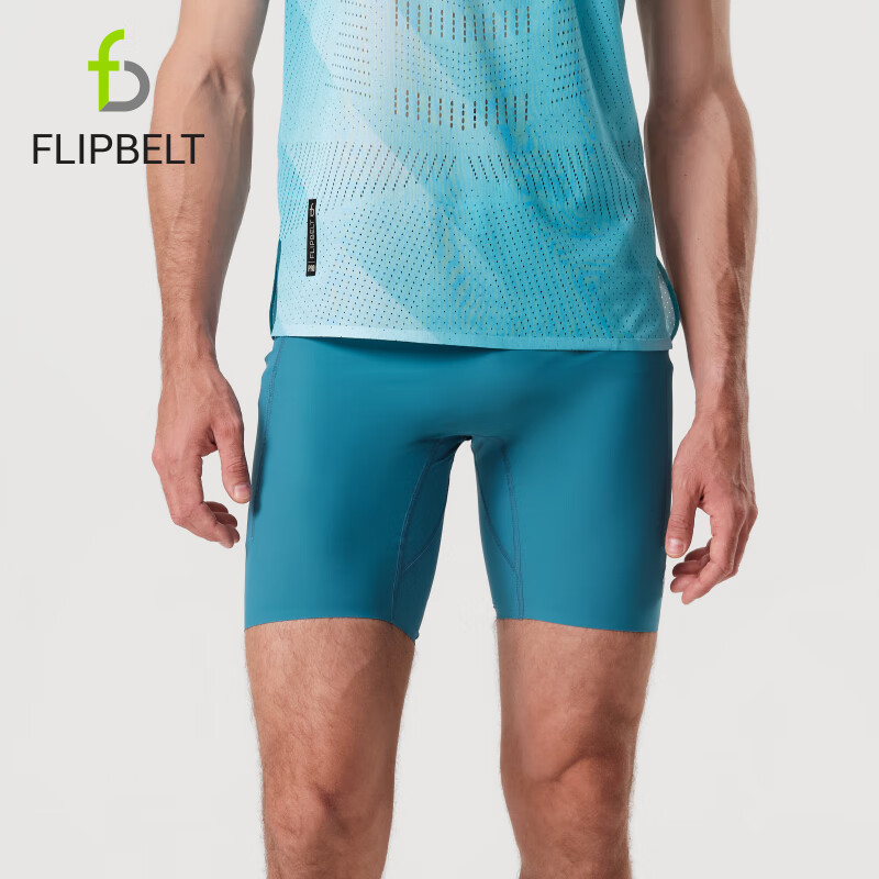 Flipbelt Men's Kangaroo Pants 3.0 Tight Compression Pants Running Breathable Moi...