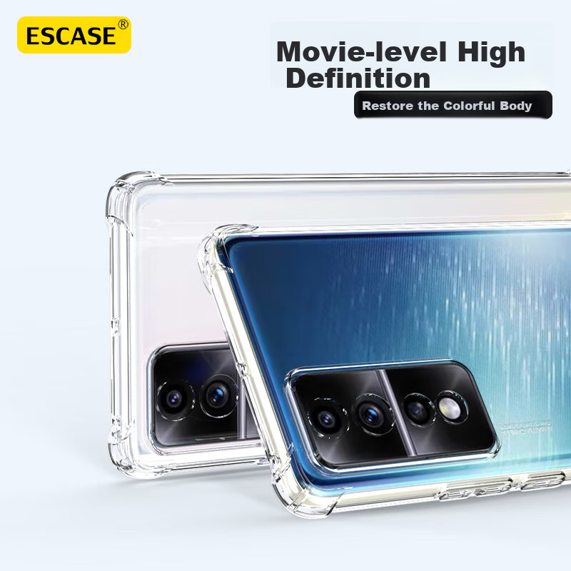 ESCASE Honor 80GT Phone Case, Shockproof Protective Cover, TPU Full Coverage Air...