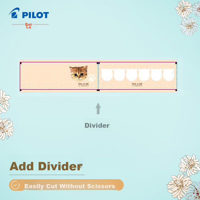 PILOT Planner Paper Tape Paul&Joe Series Limited Edition, Birthday Gift for Wome...
