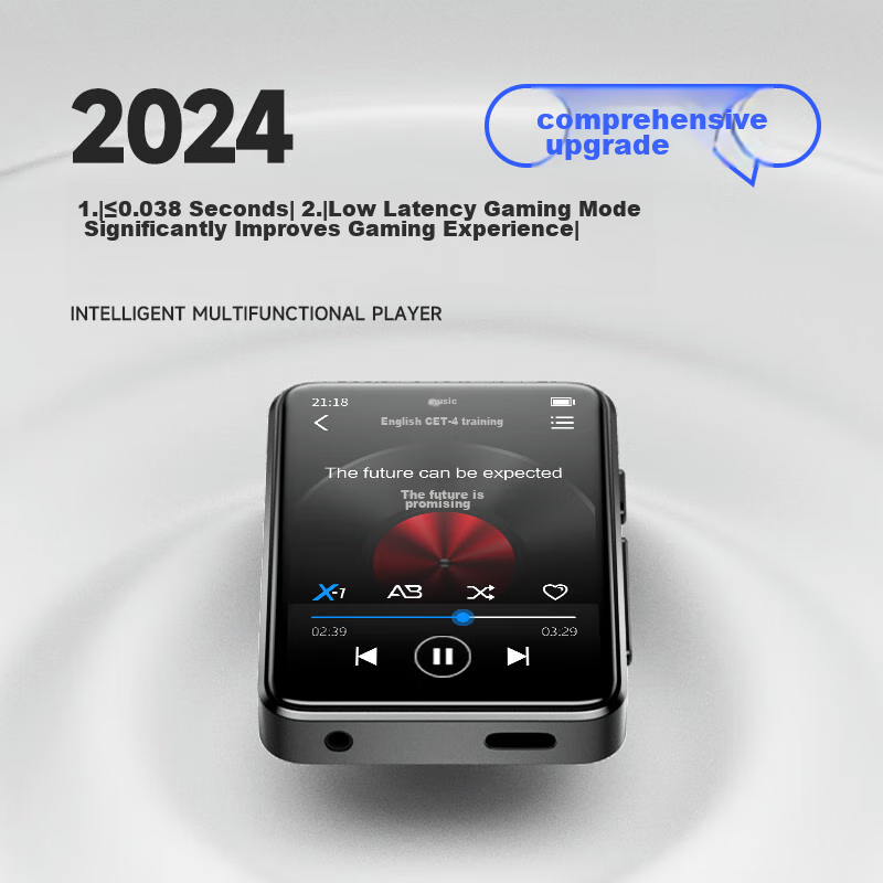 Benjie X5-128G Smart Bluetooth MP3 Player, MP4 E-Reader for Novels, MP5 E-Book R...