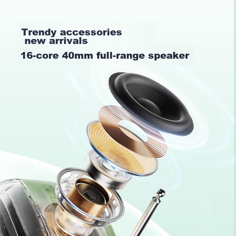 Divoom Bluetooth Speaker with Lyrics Album, Retro Mini TV, Desktop Electronic Ph...