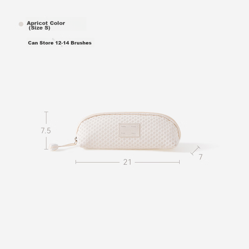 EACHY Makeup Brush Storage Bag, New Portable Cosmetic Pouch, Small Brush Bag, Li...