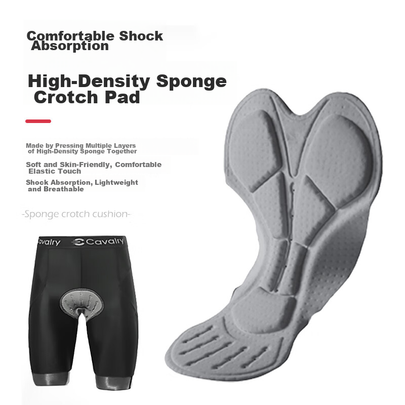 CAVALRY Cycling Shorts, Bicycle Riding Wear, Summer And Autumn Men's Padded Shor...