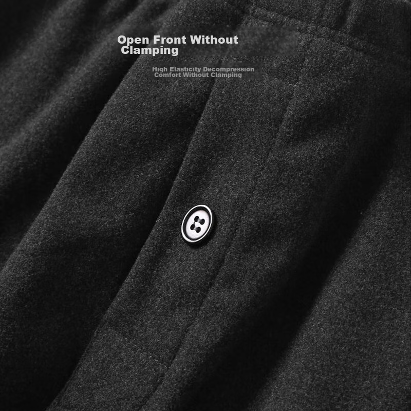 FitonTon Thermal Underwear Set for Men, Double-Sided Brushed Fleece, Thickened R...