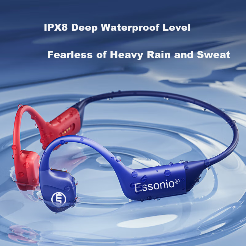 ESSONIO Italian Brand ESS-911 Dual-Spelling Limited Edition Bone Conduction Blue...