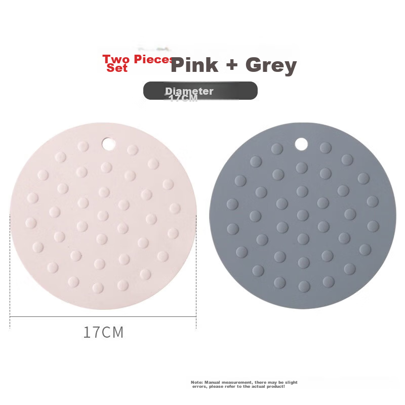 Foojo Silicone Heat-Resistant Mat, Anti-Scalding Pad, Table Mat, Coaster, High-T...