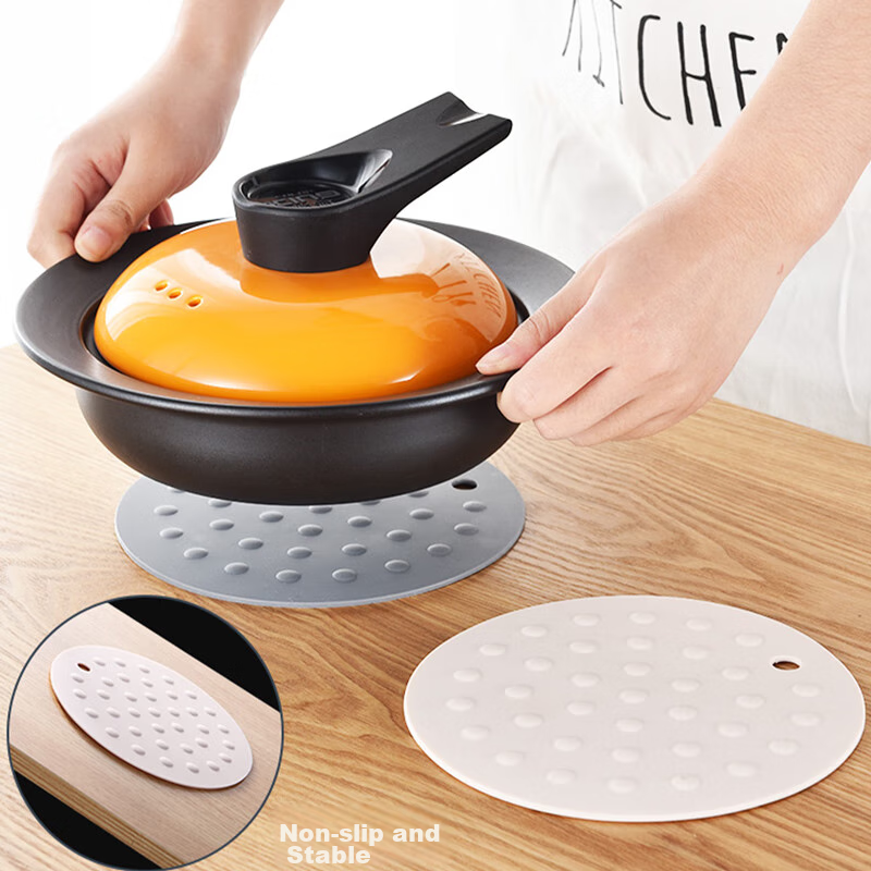 Foojo Silicone Heat-Resistant Mat, Anti-Scalding Pad, Table Mat, Coaster, High-T...