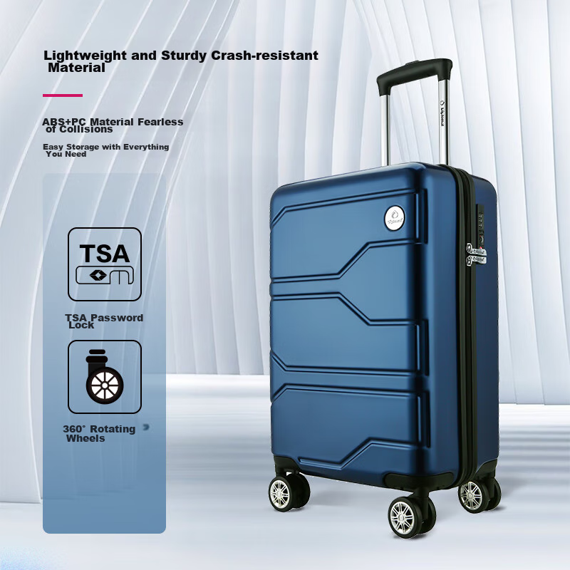 Diplomat Foreign Diplomat Business Spinner Suitcase, Travel Luggage, TSA Combina...
