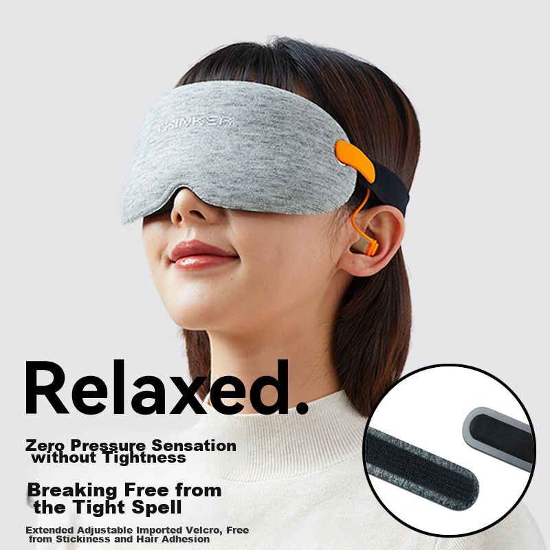 EVERYTHINK Light-Blocking Sleep Mask, Noise-Reducing, for Sleeping, Specialized...