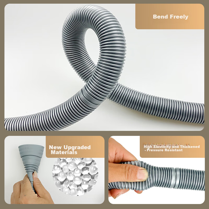 Naxiannv Fully Automatic Impeller Washing Machine Drainage Pipe Extension, Washi...