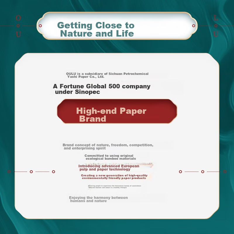 OULU Facial Tissues, JOY Collaboration Edition, 3-Ply, 110 Sheets*20 Packs, M Si...