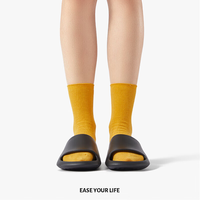 Poxi Banana Boat Couple Slippers Women Summer Bathroom Non-slip Indoor Home Slip...