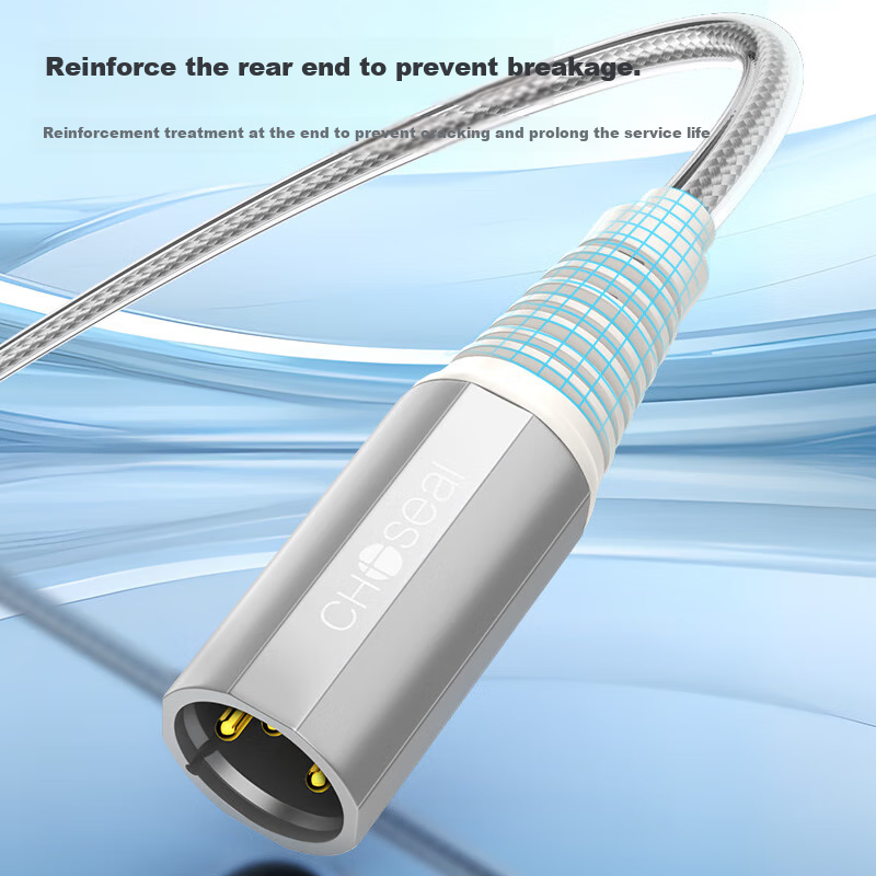 CHOSEAL Cardon Male to Female Audio Extension Cable Aluminum Shell Double Layer...