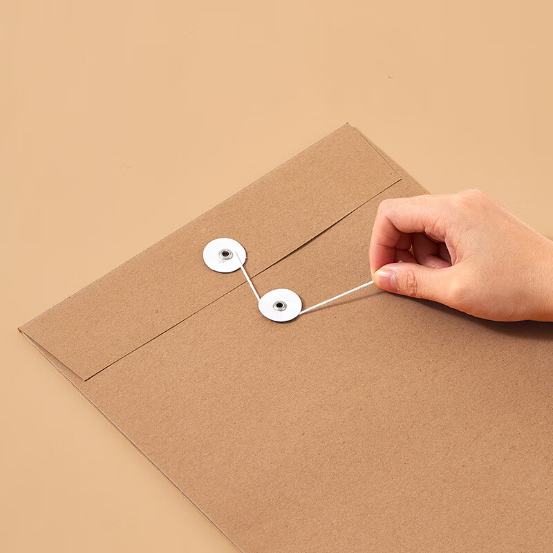 Comix 50 A4 Mixed Pulp Kraft Paper File Folders, Document Folders, Tender Submis...