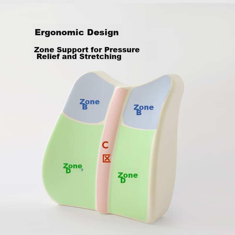 8H Headrest, Butterfly Wing 3D Ergonomic Car Headrest, Electric Blue TZ7