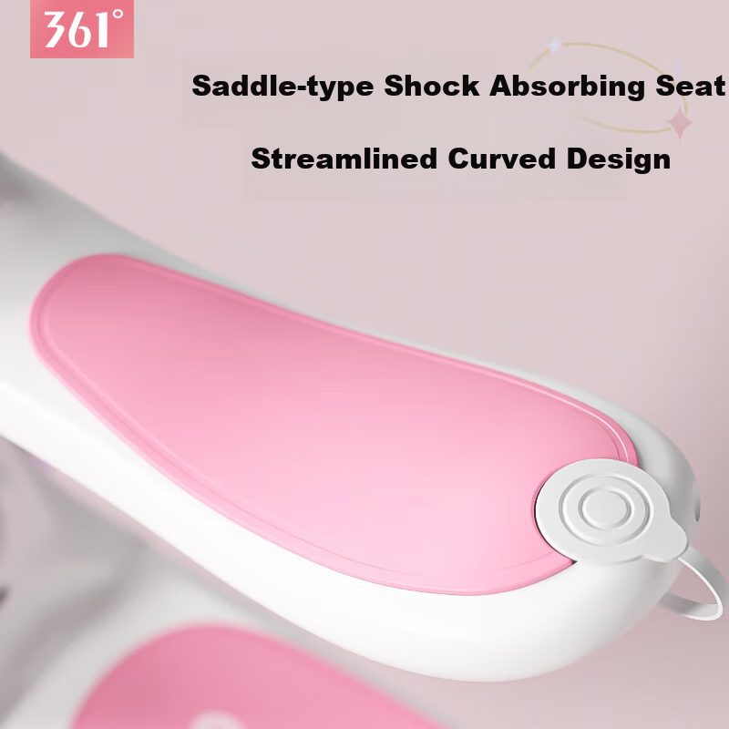 361° Kids Scooter for 2-3-6-10-12 Year Olds, Children's Scooter with Music, Pink...