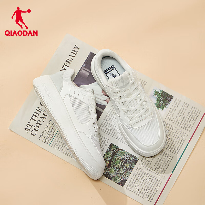 Jordan Women's Mesh Breathable White Shoes for Summer, Lightweight and Trendy Ca...