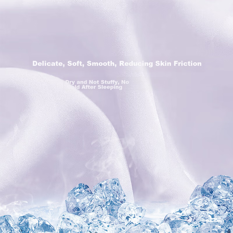 NanJiren Women's Pajamas, Summer Ice Silk, Wearable Outside, Short-Sleeve Long P...