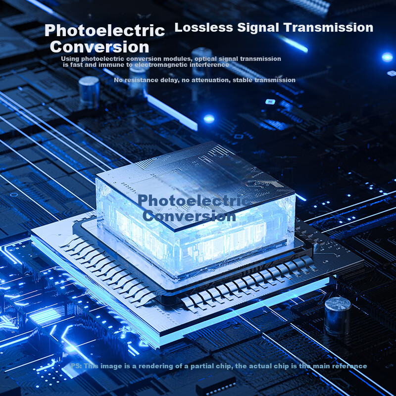 CHOSEAL Fiber Optic USB 3.1 Male to Female Extension Cable [Compatible with USB...