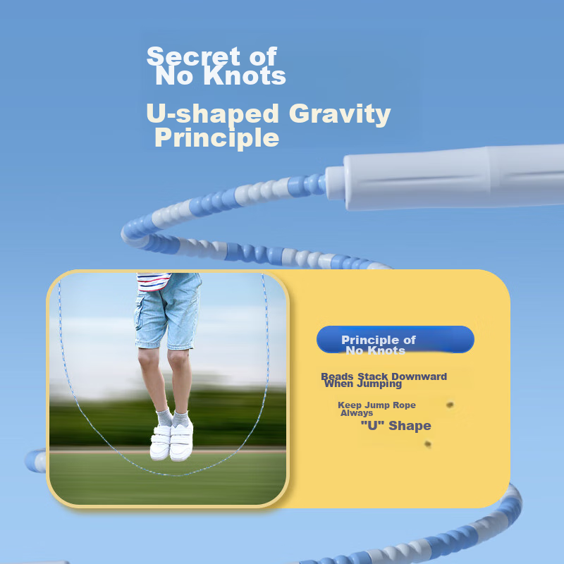 Oufanda Bamboo Jump Rope for Children, Elementary School Students, Kindergarten,...