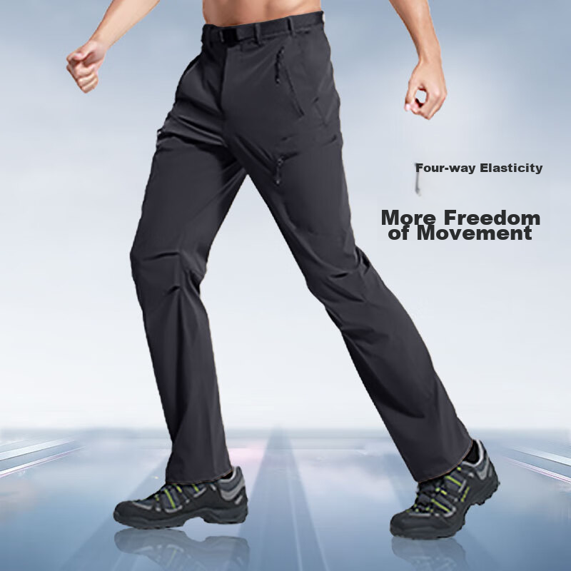 ALPINT MOUNTAIN Men's Summer Lightweight Quick-Dry Hiking Pants, Professional Mo...