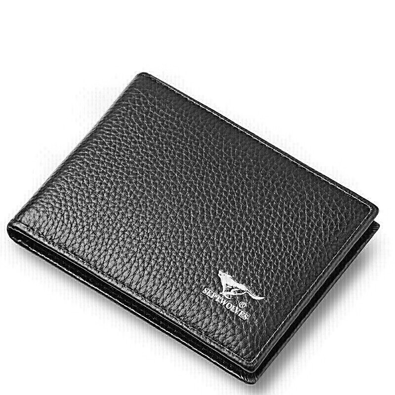 SEPTWOLVES Wallet for Men, Driver's License Leather Case, Genuine Leather Card H...