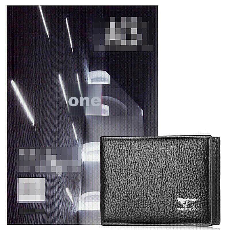 SEPTWOLVES Wallet for Men, Driver's License Leather Case, Genuine Leather Card H...