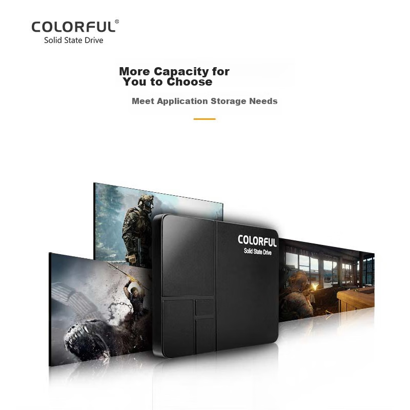 Colorful 250GB SSD Solid State Drive, SATA 3.0 Interface, SL500 Series