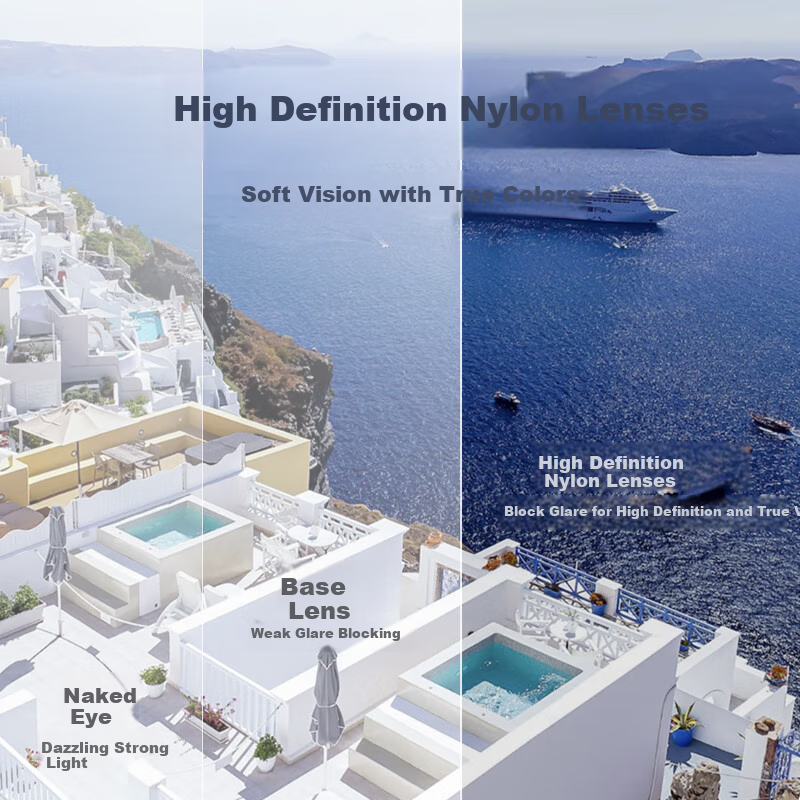 FILA Foldable TR Lightweight Sunglasses Men's Anti-UV Sun Glasses Women 934 Milk...