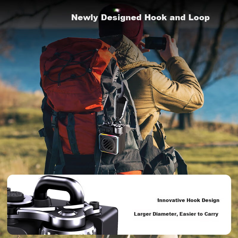 Newmine K5 Bluetooth Speaker Portable Wireless Outdoor Home Card Insert Colorful...