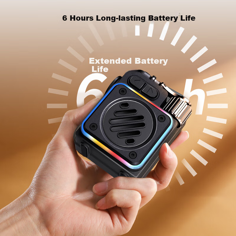 Newmine K5 Bluetooth Speaker Portable Wireless Outdoor Home Card Insert Colorful...