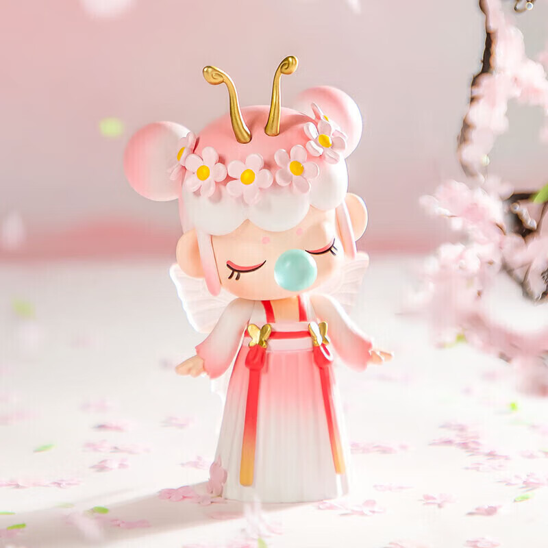 Rolife DIY Dollhouse, Nanqi Cherry Blossom Courtyard Building Blocks, Handmade A...