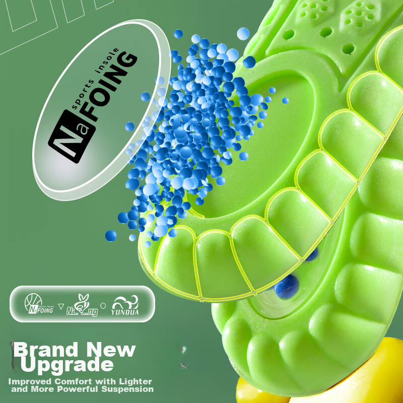 RENBEN Insoles for Men, Sports Soft Cushioning, Comfortable for Long Stands, Sho...