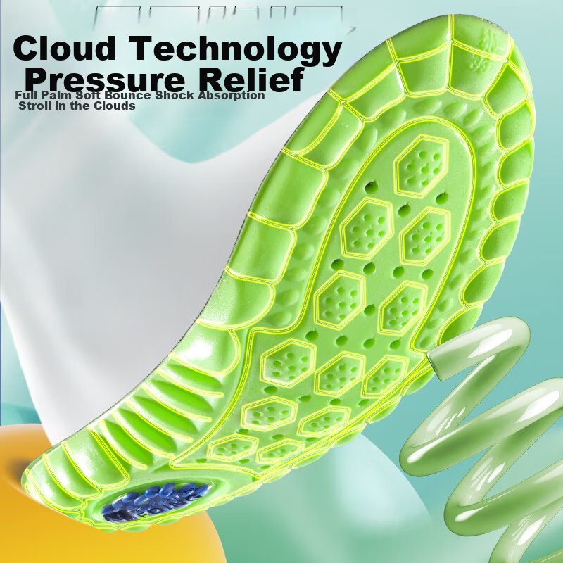 RENBEN Insoles for Men, Sports Soft Cushioning, Comfortable for Long Stands, Sho...