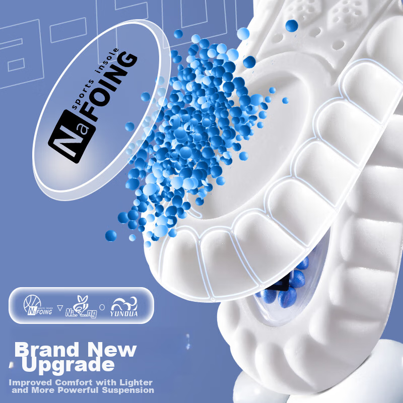 RENBEN Insoles for Men, Sports Soft Cushioning, Comfortable for Long Stands, Sho...