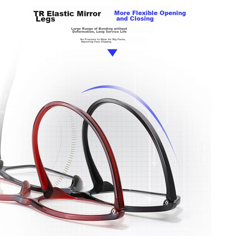 Young And Youthful Anti-Blue Light Tianfu Series Men's High-Definition Ultra-Lig...