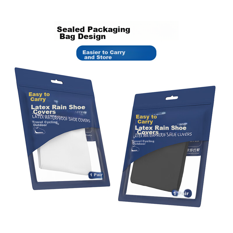 Qinfenman Raincoat Waterproof Shoe Covers for Men And Women, Outdoor Non-Slip Wa...