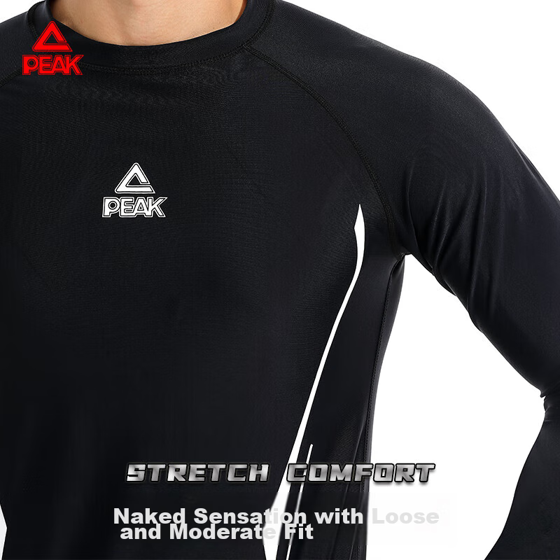 PEAK Swimming Suit for Men, Professional Quick-Dry Breathable Sports Long-Sleeve...