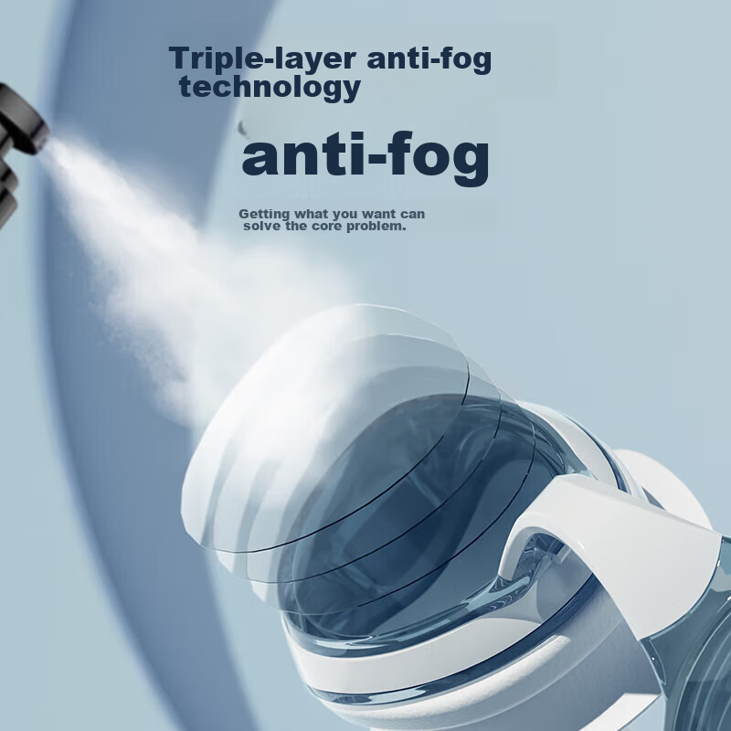 PEAK Swimming Goggles, Waterproof And Anti-Fog, High-Definition, for Nearsighted...