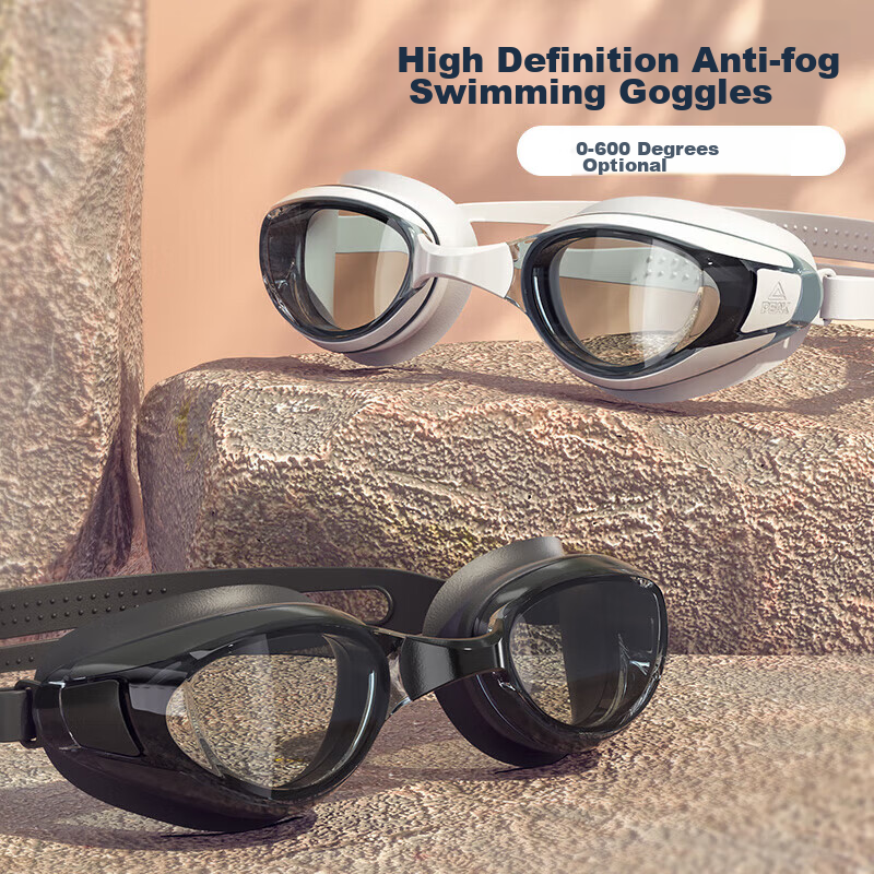 PEAK Swimming Goggles, Waterproof And Anti-Fog, High-Definition, for Nearsighted...