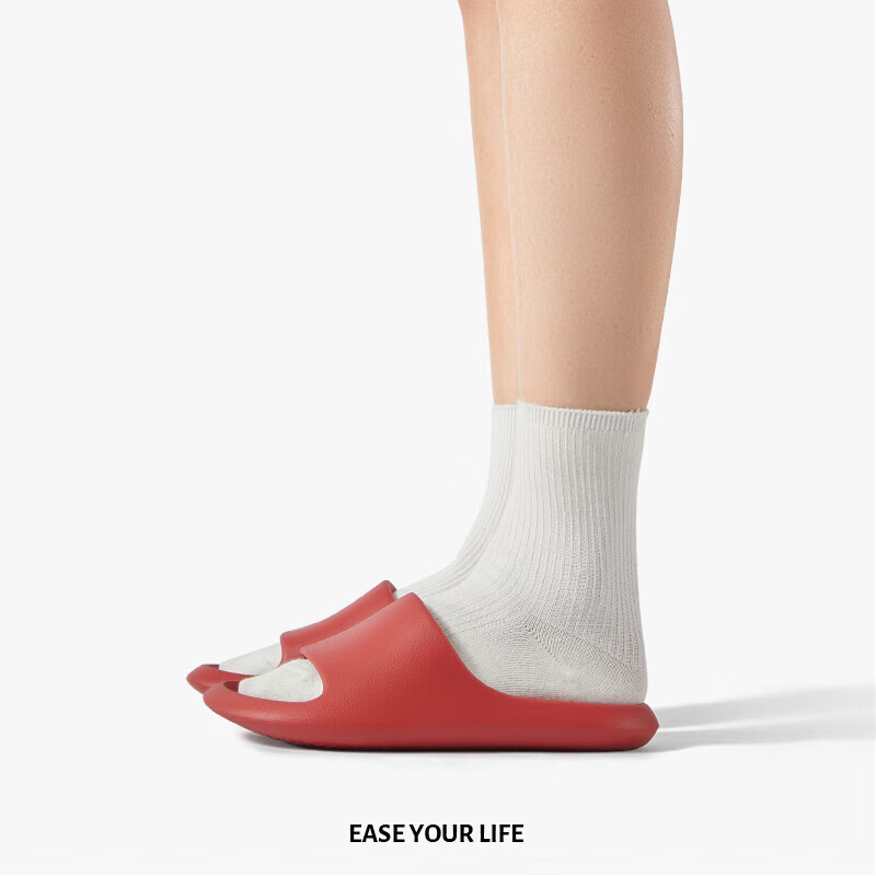 Poxi Banana Boat Couple Slippers Women Summer Bathroom Non-slip Indoor Home Slip...