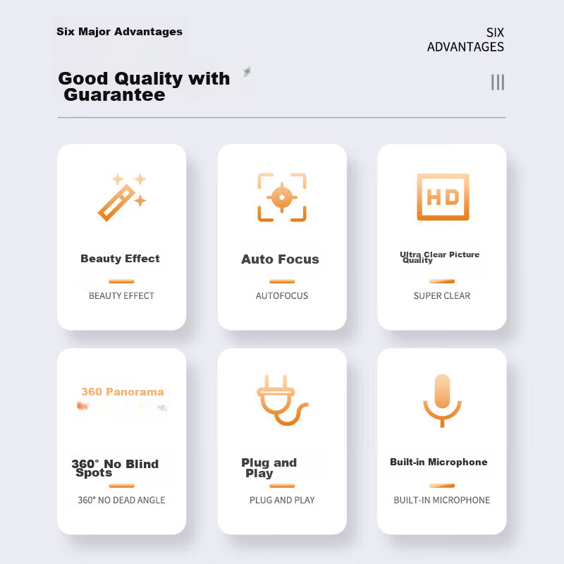 Newmine 2K Beauty Live Streaming HD Webcam with Microphone for Desktop And Lapto...