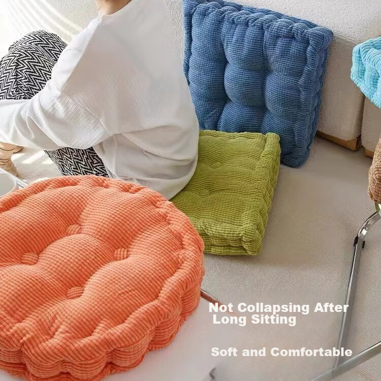 Pierre Cardin Seat Cushion, Thickened Chair Pad, Butt Cushion for Students' Dorm...