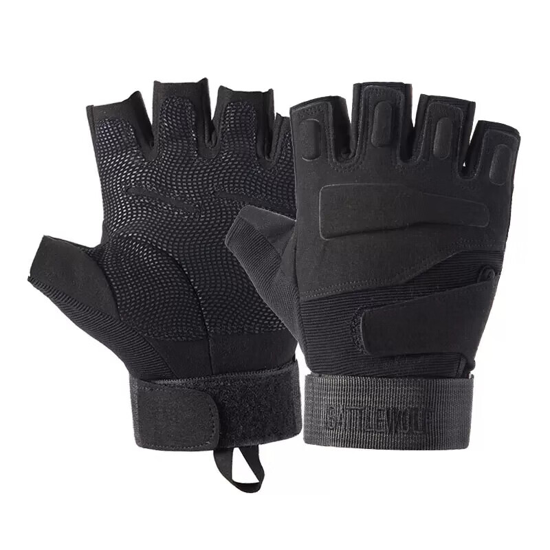 Ousen Tactical Gloves, Fingerless, for Mountaineering And Cycling, Men's, Spring...