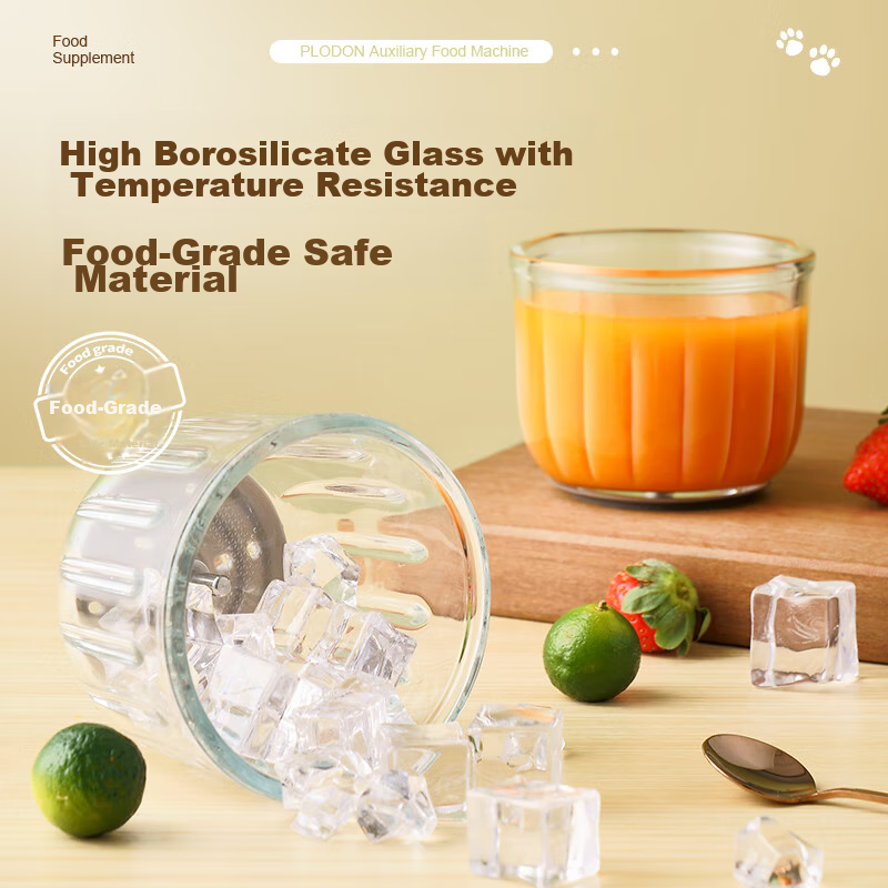 Pulidun (PLODON) Baby Food Processor, Multifunctional Food Grinder, Electric Ble...