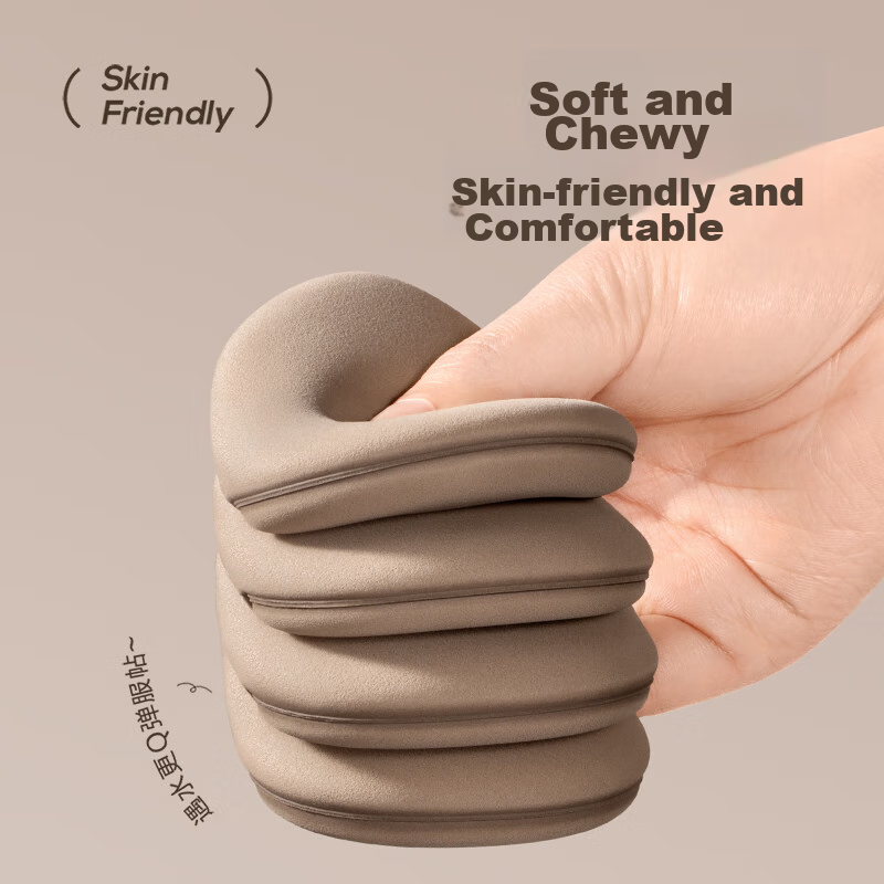 Oeiez Air Cushion Powder Puff for Foundation, Dual-Use for Dry And Wet Applicati...