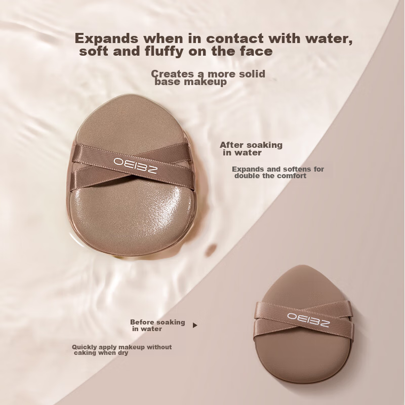 Oeiez Air Cushion Powder Puff for Foundation, Dual-Use for Dry And Wet Applicati...