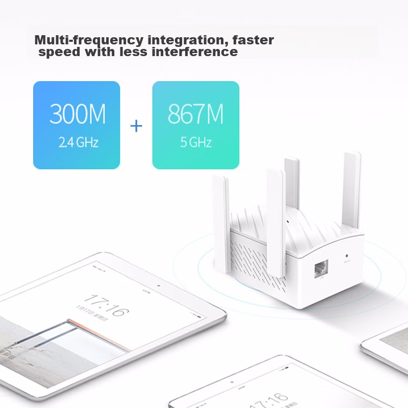 TP-LINK AC1200 Dual-Band WiFi Amplifier, Wireless Signal Extender, Repeater, Rou...