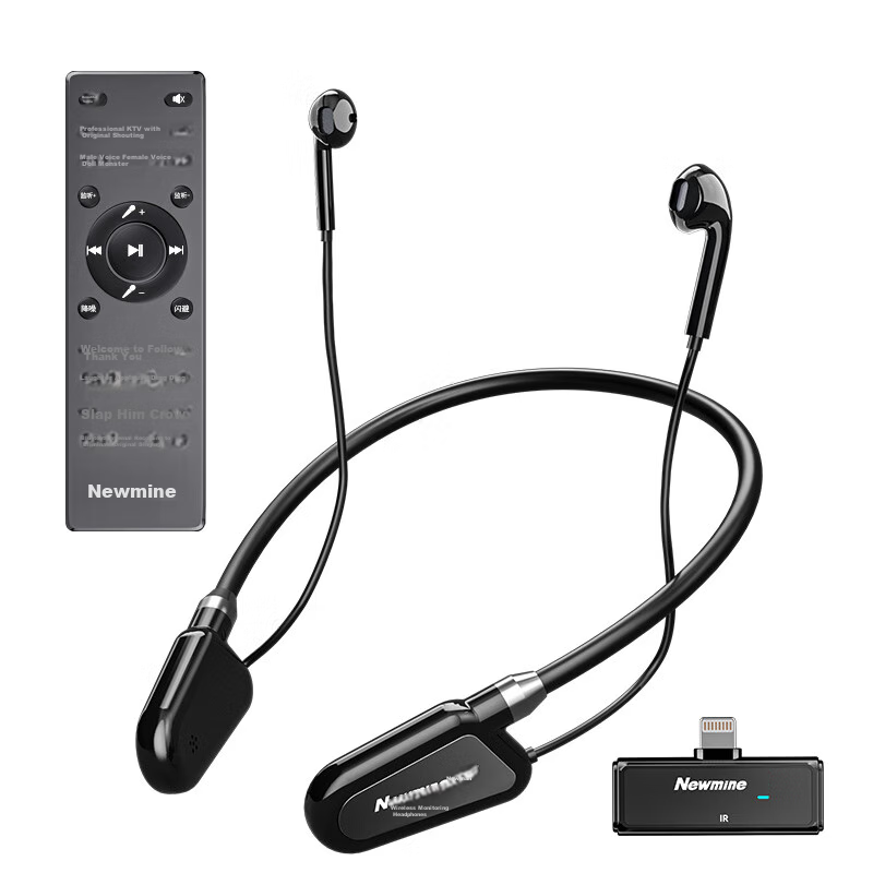 Newman C02 Wireless Monitoring Live Streaming Headset, Host-Specific Sound Card...
