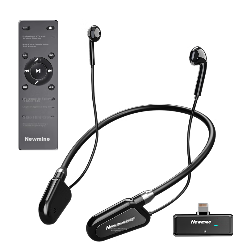 Newman C02 Wireless Monitoring Live Streaming Headset, Host-Specific Sound Card...